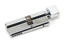 Load image into Gallery viewer, 46261 Polished Chrome 35T/45 5pin Euro Cylinder/Thumbturn
