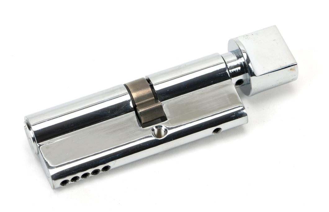 46261 Polished Chrome 35T/45 5pin Euro Cylinder/Thumbturn