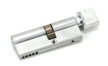 Load image into Gallery viewer, 46262 Satin Chrome 35T/45 5pin Euro Cylinder/Thumbturn
