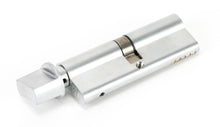 Load image into Gallery viewer, 46268 Satin Chrome 45/45 5pin Euro Cylinder/Thumbturn
