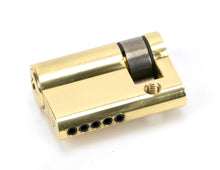 Load image into Gallery viewer, 46281 Lacquered Brass 35/10 5pin Single Cylinder
