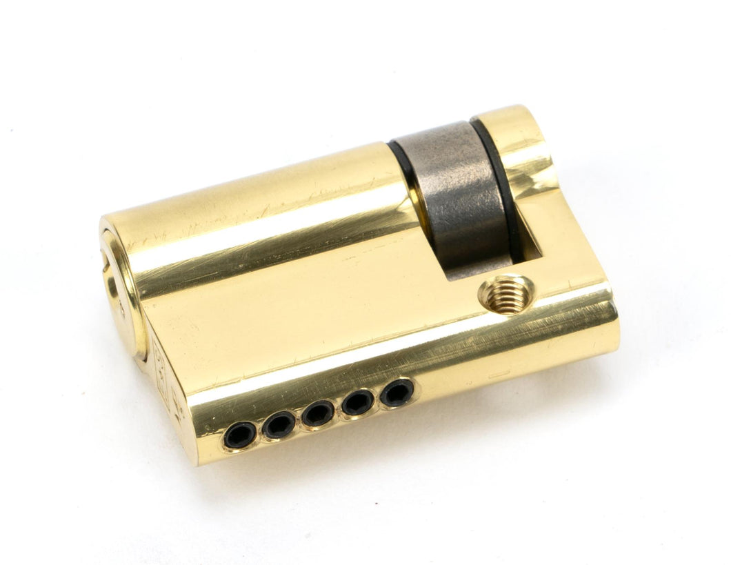 46281 Lacquered Brass 35/10 5pin Single Cylinder