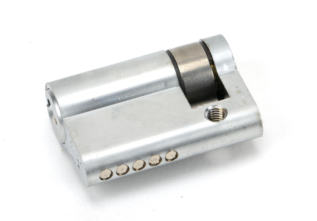 46283 Satin Chrome 35/10 5pin Single Cylinder