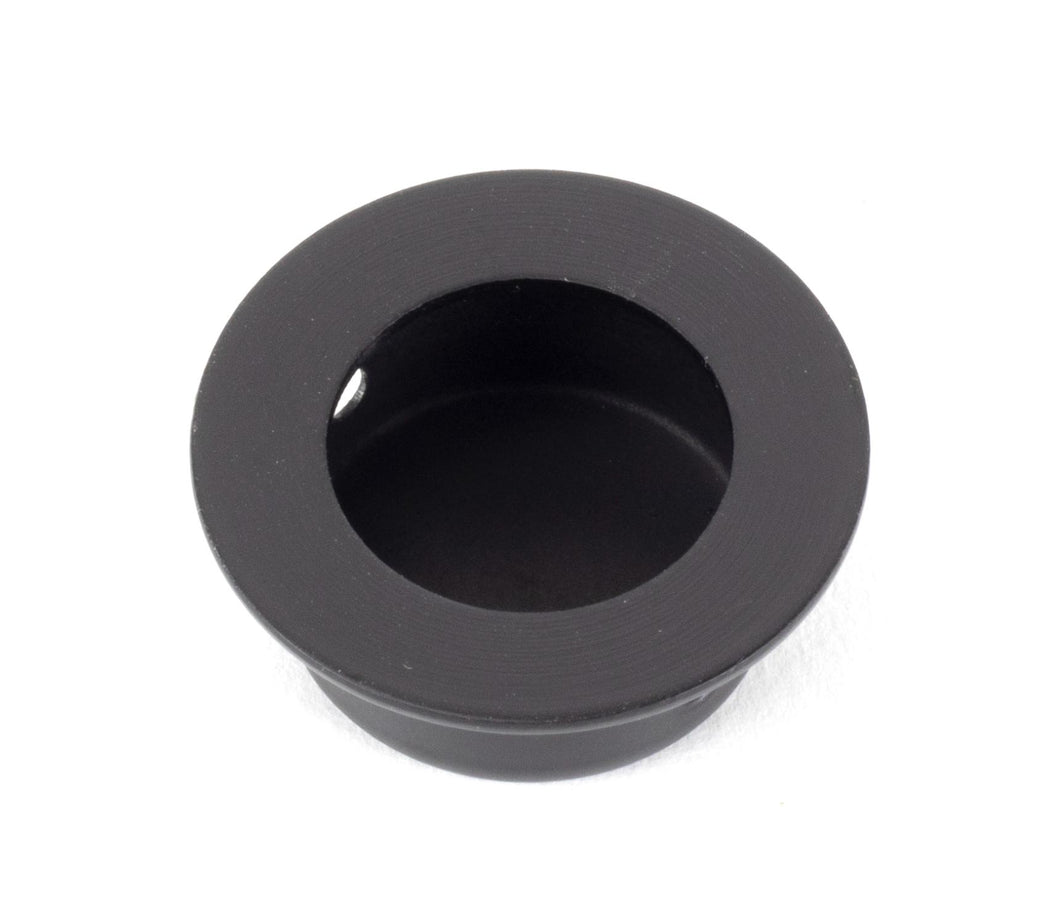46289 Black 30mm Ø Small Flush Pull