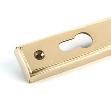 Load image into Gallery viewer, 46547 Polished Brass Hinton Slimline Lever Espag. Lock Set
