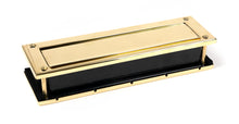 Load image into Gallery viewer, 46549 Polished Brass Traditional Letterbox
