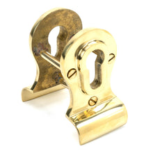 Load image into Gallery viewer, 46550 Polished Brass 50mm Euro Door Pull (Back to Back fixings)
