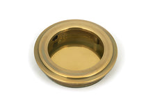 Load image into Gallery viewer, 48316 Aged Brass 60mm Art Deco Round Pull
