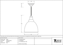 Load image into Gallery viewer, 49497 Aged Brass Brindley Pendant

