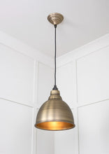 Load image into Gallery viewer, 49497 Aged Brass Brindley Pendant
