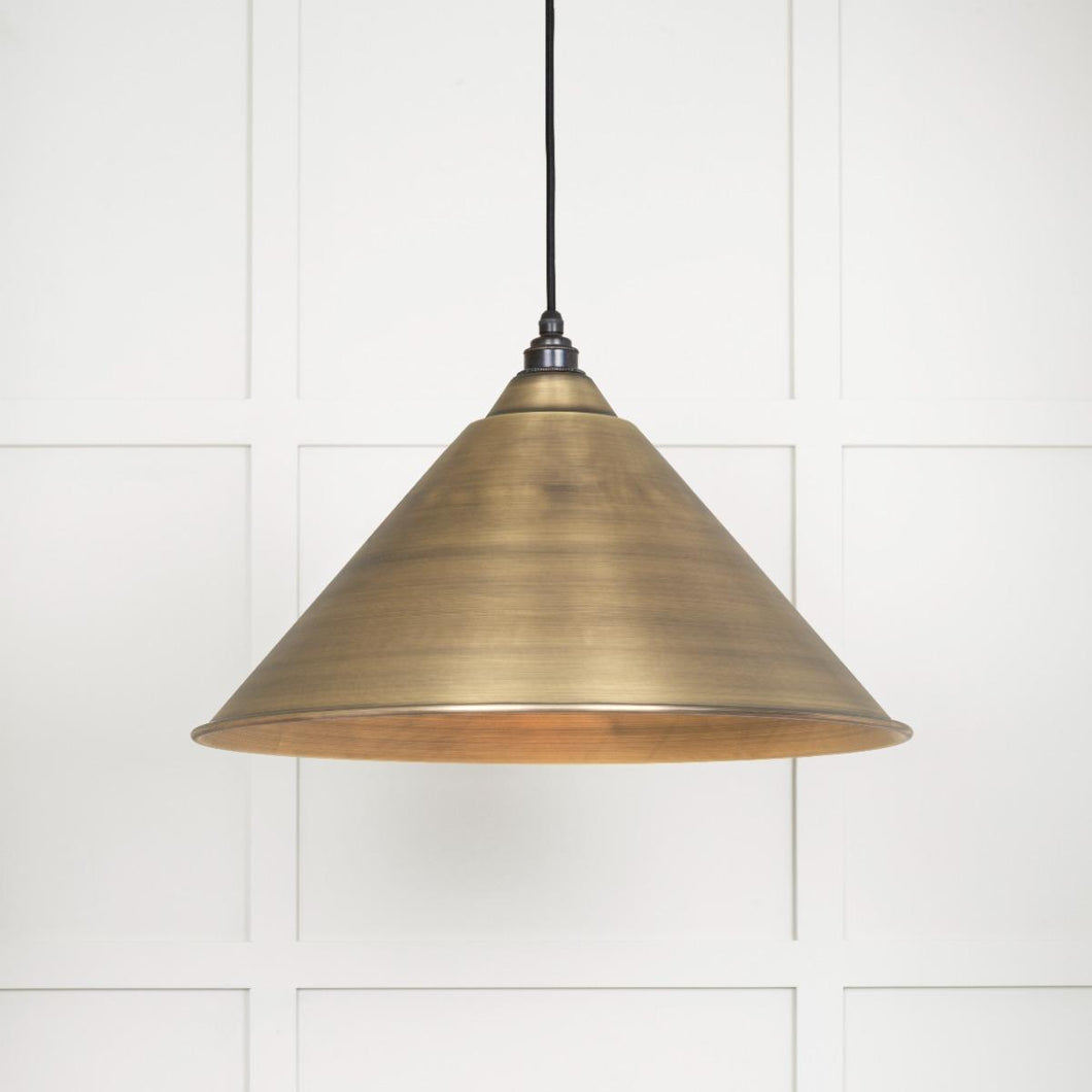 49499 Aged Brass Hockley Pendant