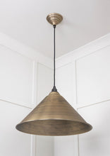 Load image into Gallery viewer, 49499 Aged Brass Hockley Pendant
