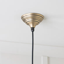 Load image into Gallery viewer, 49499 Aged Brass Hockley Pendant
