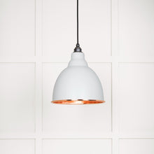 Load image into Gallery viewer, 49500F Hammered Copper Brindley Pendant in Flock
