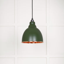 Load image into Gallery viewer, 49500H Hammered Copper Brindley Pendant in Heath
