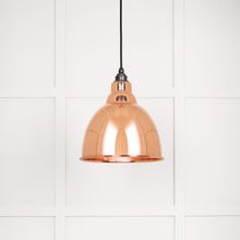 Load image into Gallery viewer, 49500S Smooth Copper Brindley Pendant
