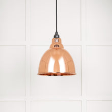 Load image into Gallery viewer, 49500S Smooth Copper Brindley Pendant
