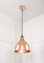 Load image into Gallery viewer, 49500S Smooth Copper Brindley Pendant
