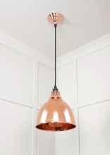 Load image into Gallery viewer, 49500S Smooth Copper Brindley Pendant
