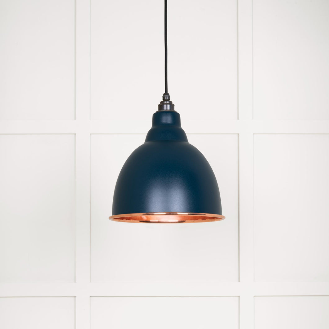 49500SDU Smooth Copper Brindley Pendant in Dusk