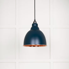 Load image into Gallery viewer, 49500SDU Smooth Copper Brindley Pendant in Dusk
