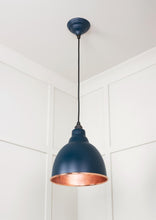 Load image into Gallery viewer, 49500SDU Smooth Copper Brindley Pendant in Dusk
