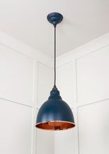 Load image into Gallery viewer, 49500SDU Smooth Copper Brindley Pendant in Dusk
