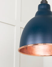Load image into Gallery viewer, 49500SDU Smooth Copper Brindley Pendant in Dusk
