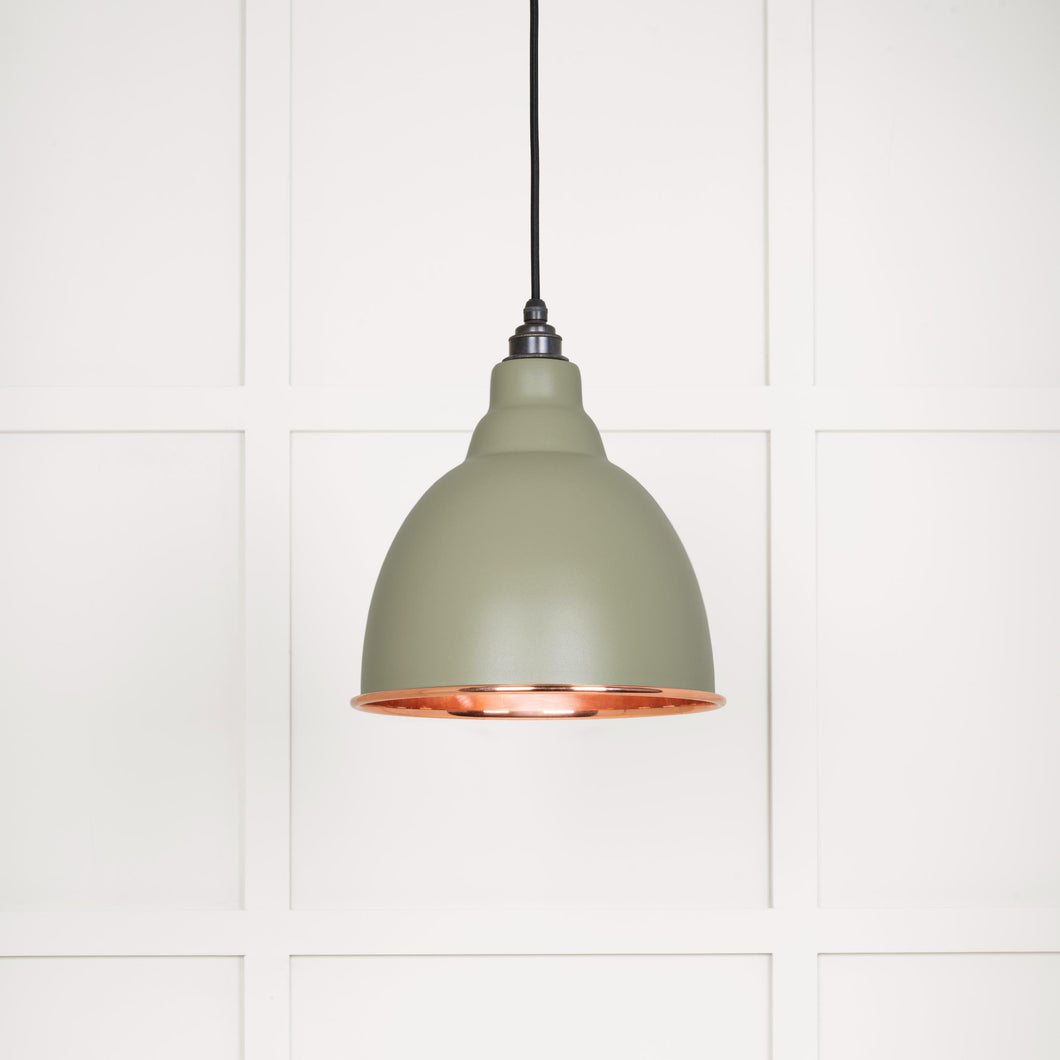 49500STU Smooth Copper Brindley Pendant in Tump