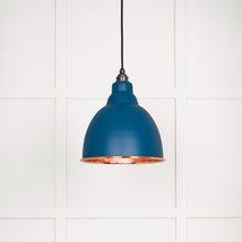 Load image into Gallery viewer, 49500SU Smooth Copper Brindley Pendant in Upstream
