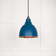 Load image into Gallery viewer, 49500SU Smooth Copper Brindley Pendant in Upstream
