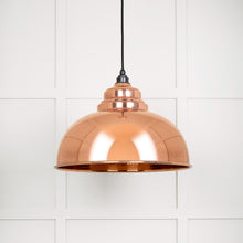 Load image into Gallery viewer, 49501 Hammered Copper Harborne Pendant
