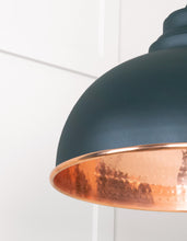 Load image into Gallery viewer, 49501DI Hammered Copper Harborne Pendant in Dingle

