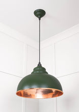Load image into Gallery viewer, 49501H Hammered Copper Harborne Pendant in Heath
