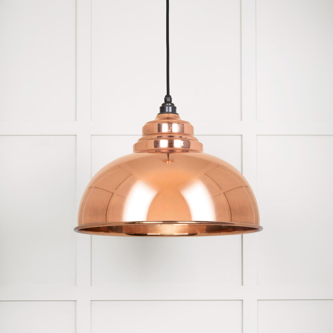 49501S Smooth Copper Harborne Pendant