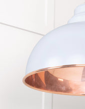 Load image into Gallery viewer, 49501SBI Smooth Copper Harborne Pendant in Birch
