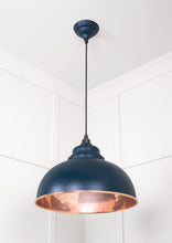 Load image into Gallery viewer, 49501SDU Smooth Copper Harborne Pendant in Dusk
