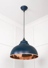Load image into Gallery viewer, 49501SDU Smooth Copper Harborne Pendant in Dusk
