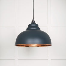Load image into Gallery viewer, 49501SSO Smooth Copper Harborne Pendant in Soot
