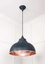 Load image into Gallery viewer, 49501SSO Smooth Copper Harborne Pendant in Soot
