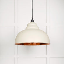 Load image into Gallery viewer, 49501STE Smooth Copper Harborne Pendant in Teasel

