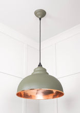 Load image into Gallery viewer, 49501TU Hammered Copper Harborne Pendant in Tump
