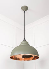 Load image into Gallery viewer, 49501TU Hammered Copper Harborne Pendant in Tump
