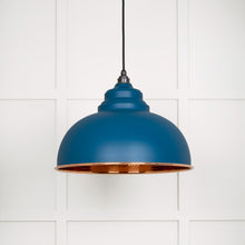 Load image into Gallery viewer, 49501U Hammered Copper Harborne Pendant in Upstream
