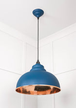 Load image into Gallery viewer, 49501U Hammered Copper Harborne Pendant in Upstream
