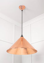 Load image into Gallery viewer, 49503 Hammered Copper Hockley Pendant
