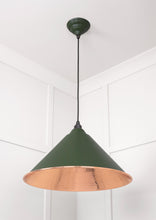 Load image into Gallery viewer, 49503H Hammered Copper Hockley Pendant in Heath
