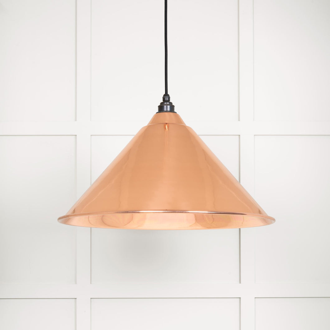 49503S Smooth Copper Hockley Pendant