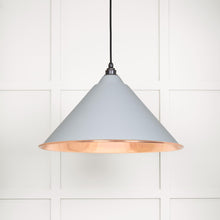 Load image into Gallery viewer, 49503SBI Smooth Copper Hockley Pendant in Birch
