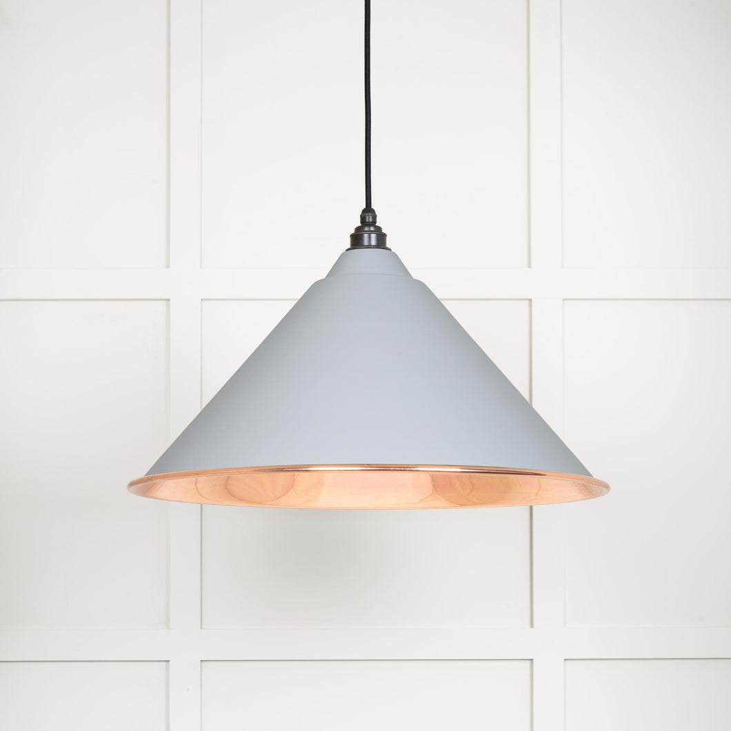 49503SBI Smooth Copper Hockley Pendant in Birch